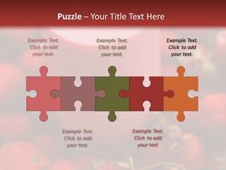 Berry Yogurt Milkshake PowerPoint Template