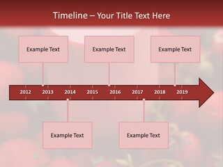 Berry Yogurt Milkshake PowerPoint Template