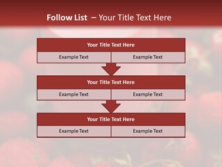 Berry Yogurt Milkshake PowerPoint Template