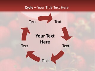 Berry Yogurt Milkshake PowerPoint Template