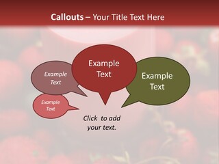 Berry Yogurt Milkshake PowerPoint Template