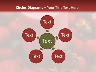 Berry Yogurt Milkshake PowerPoint Template