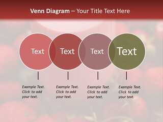 Berry Yogurt Milkshake PowerPoint Template