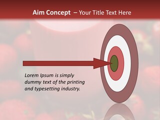 Berry Yogurt Milkshake PowerPoint Template