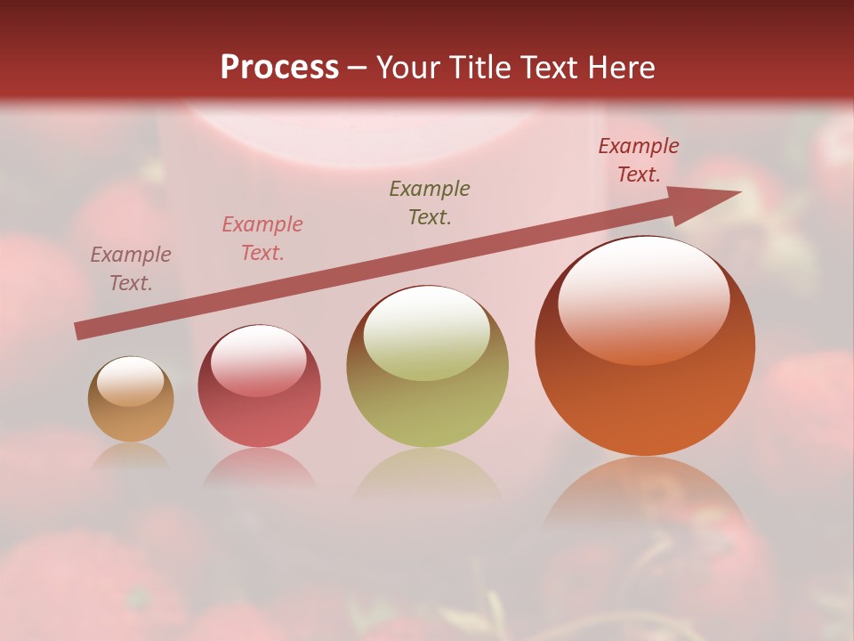 Berry Yogurt Milkshake PowerPoint Template