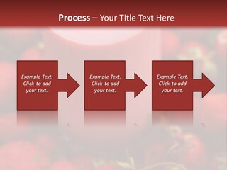 Berry Yogurt Milkshake PowerPoint Template
