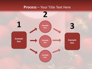 Berry Yogurt Milkshake PowerPoint Template