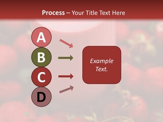 Berry Yogurt Milkshake PowerPoint Template