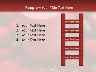 Berry Yogurt Milkshake PowerPoint Template
