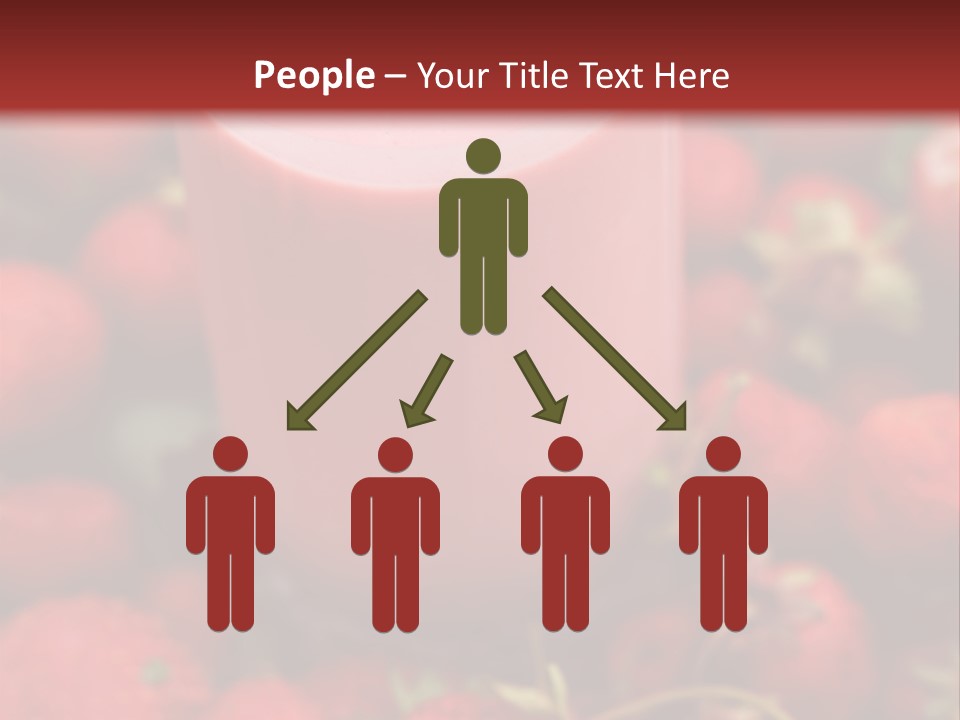 Berry Yogurt Milkshake PowerPoint Template