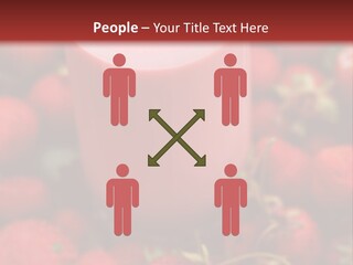 Berry Yogurt Milkshake PowerPoint Template