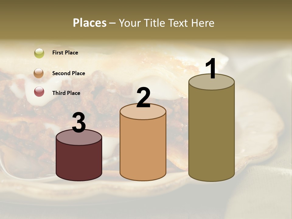 And Lasagna Red PowerPoint Template