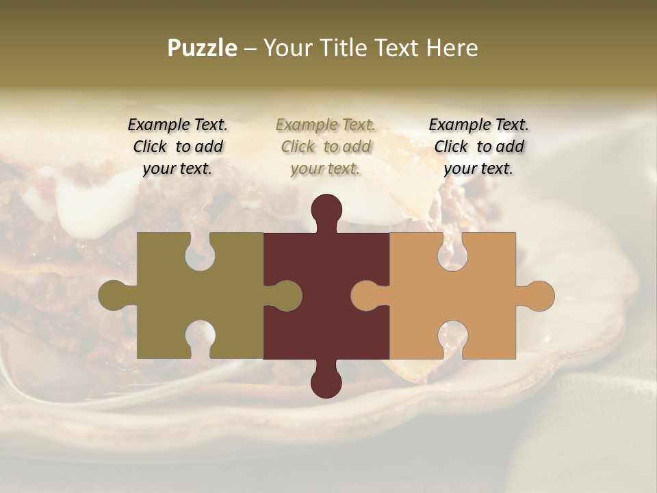 And Lasagna Red PowerPoint Template