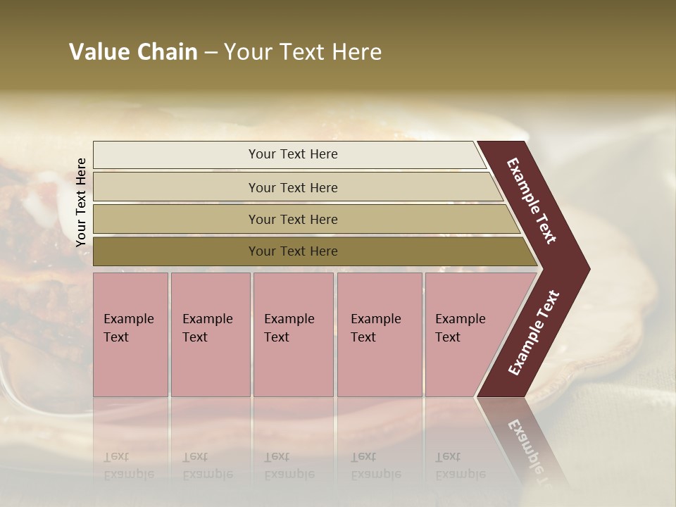 And Lasagna Red PowerPoint Template