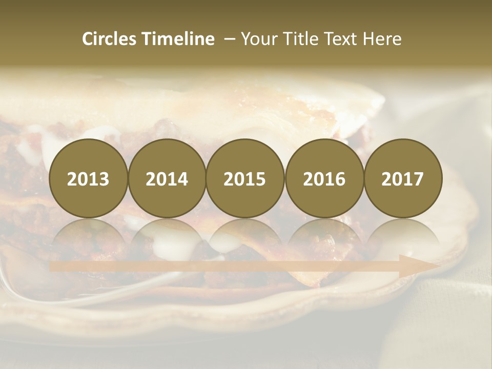 And Lasagna Red PowerPoint Template