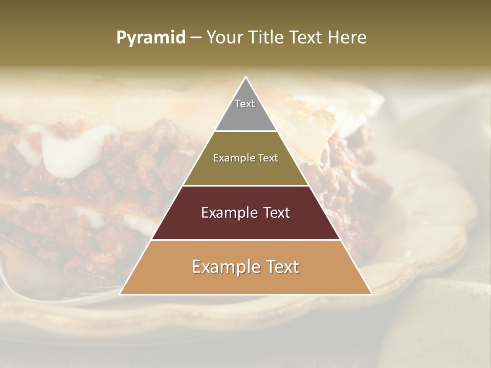 And Lasagna Red PowerPoint Template