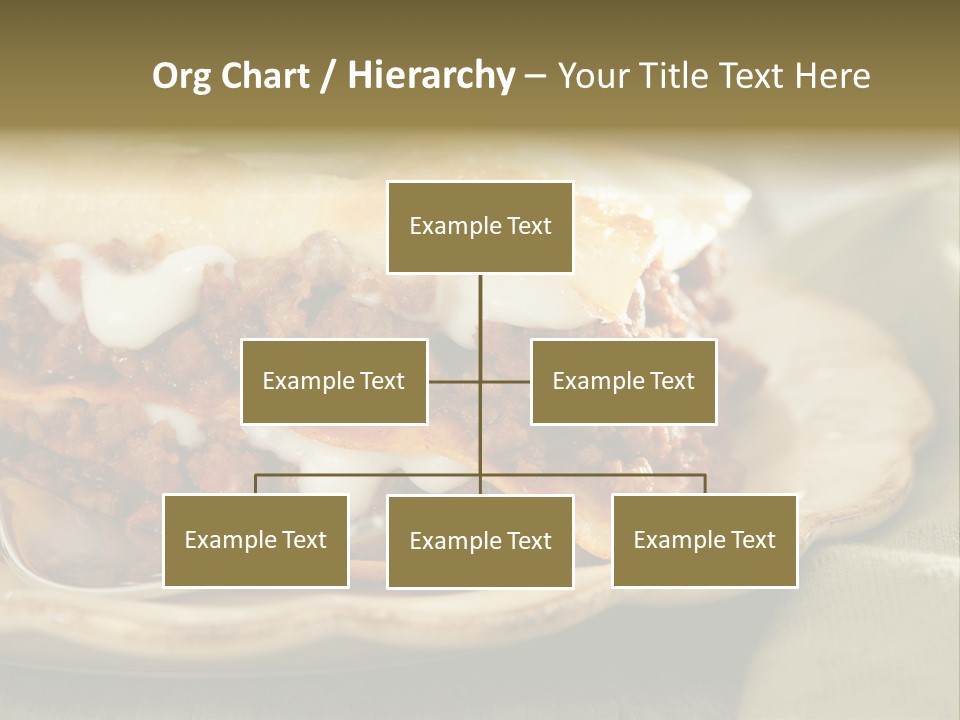And Lasagna Red PowerPoint Template