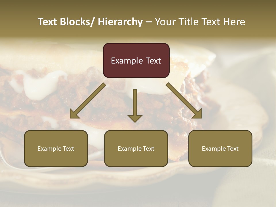 And Lasagna Red PowerPoint Template