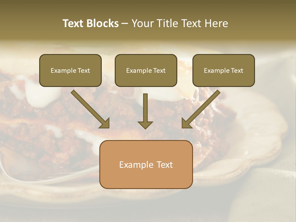 And Lasagna Red PowerPoint Template