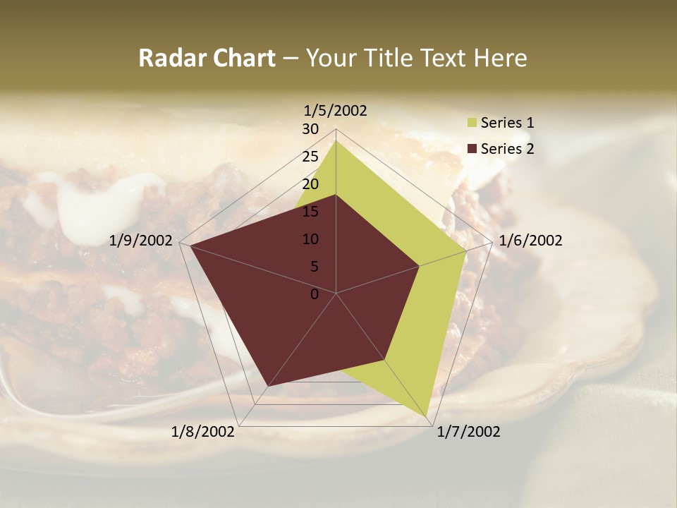 And Lasagna Red PowerPoint Template