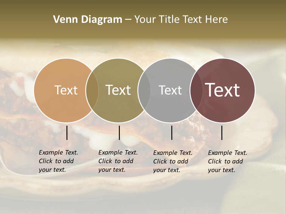 And Lasagna Red PowerPoint Template