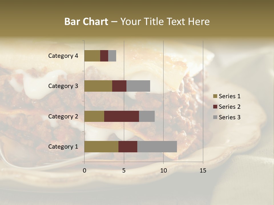 And Lasagna Red PowerPoint Template