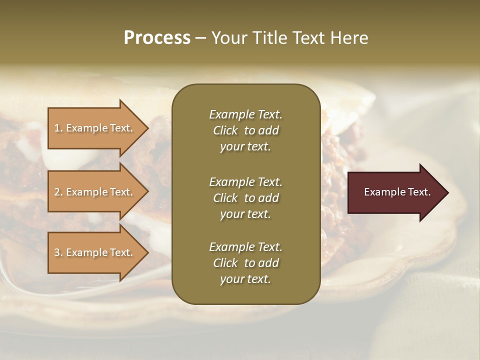 And Lasagna Red PowerPoint Template