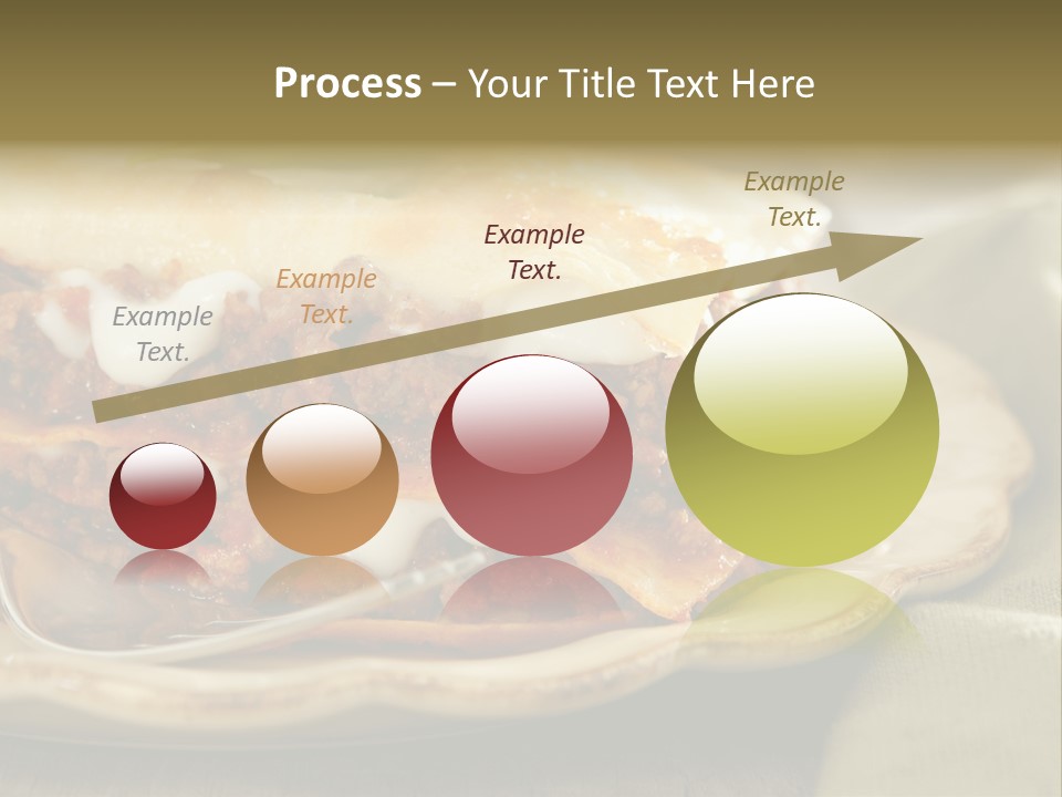 And Lasagna Red PowerPoint Template