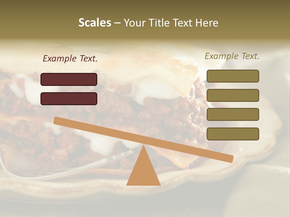 And Lasagna Red PowerPoint Template