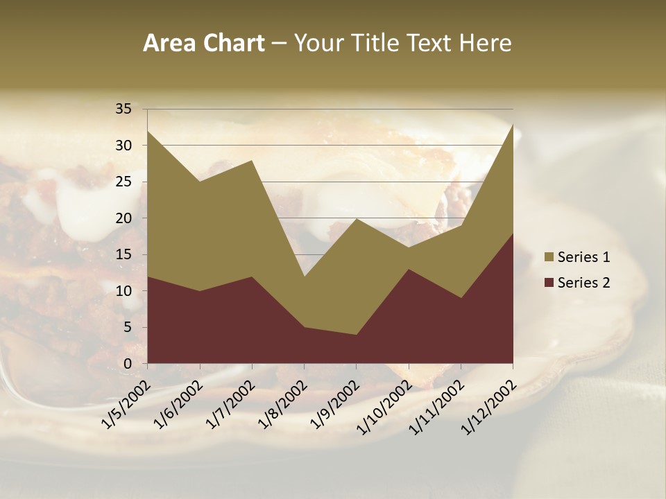 And Lasagna Red PowerPoint Template