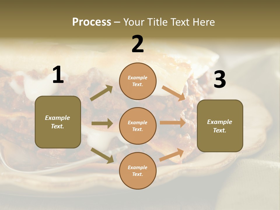 And Lasagna Red PowerPoint Template