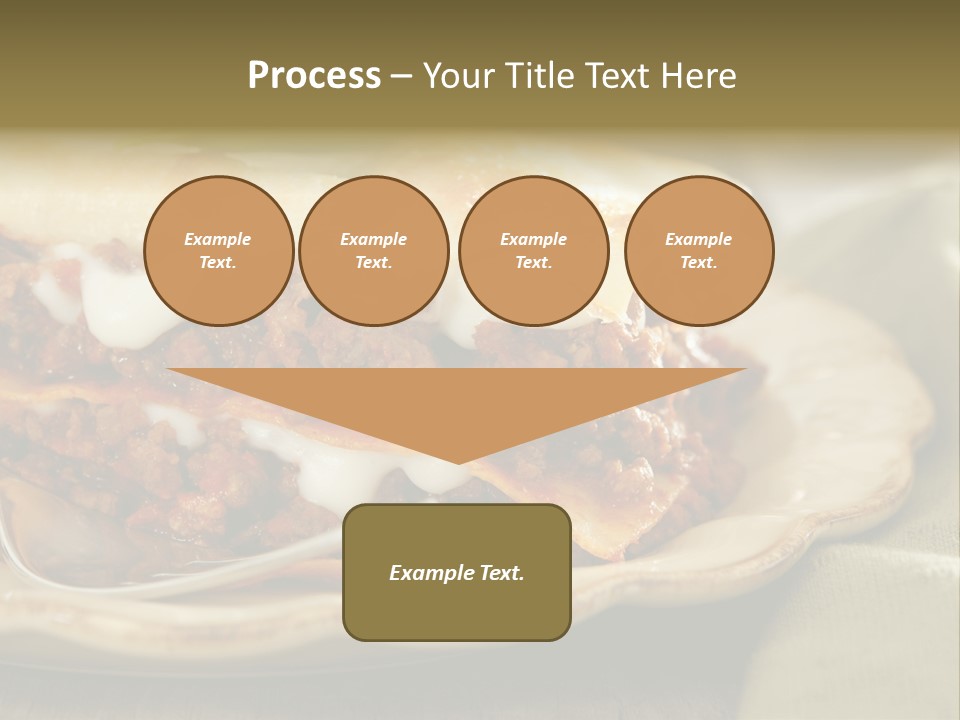 And Lasagna Red PowerPoint Template