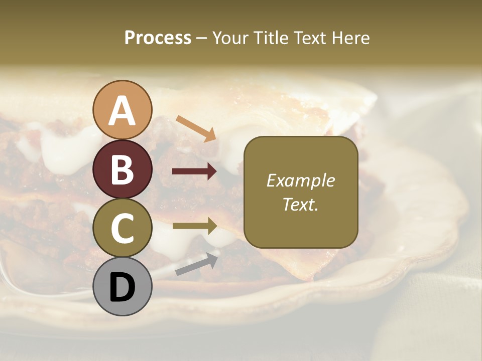 And Lasagna Red PowerPoint Template