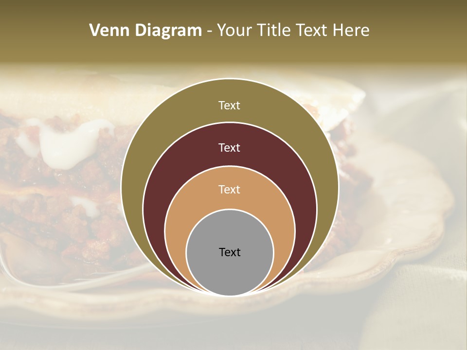 And Lasagna Red PowerPoint Template