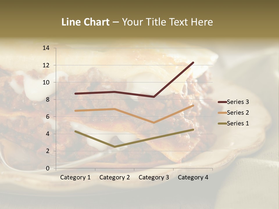 And Lasagna Red PowerPoint Template