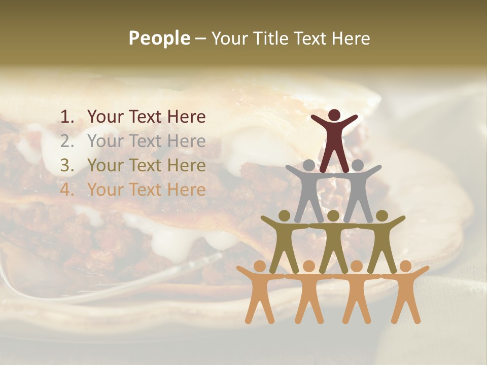 And Lasagna Red PowerPoint Template