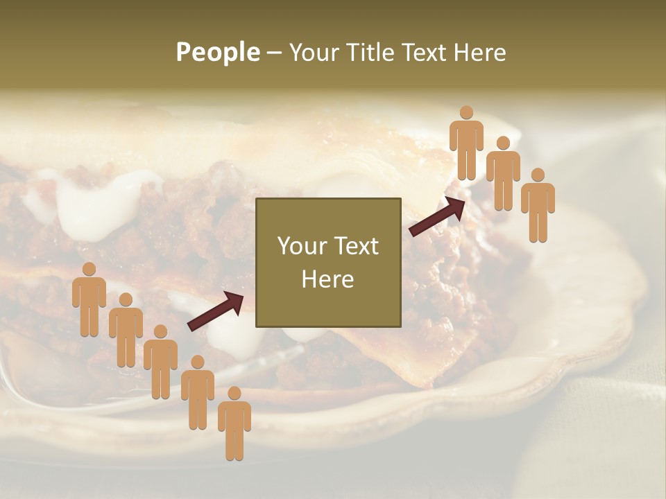 And Lasagna Red PowerPoint Template