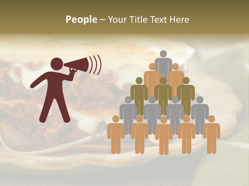 And Lasagna Red PowerPoint Template