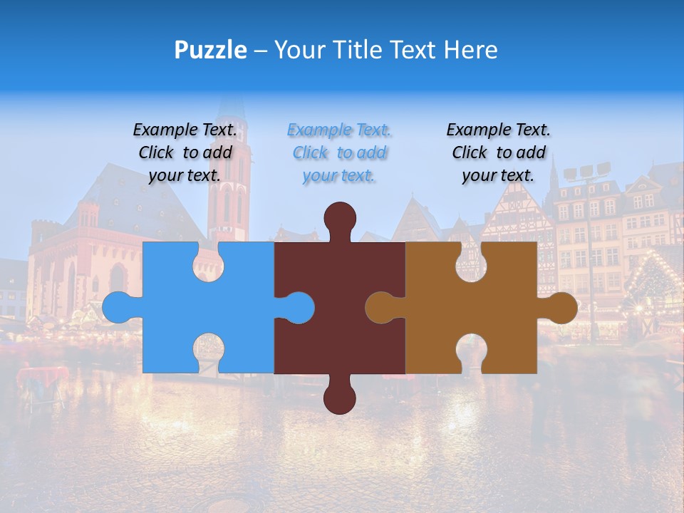 Sale People December PowerPoint Template