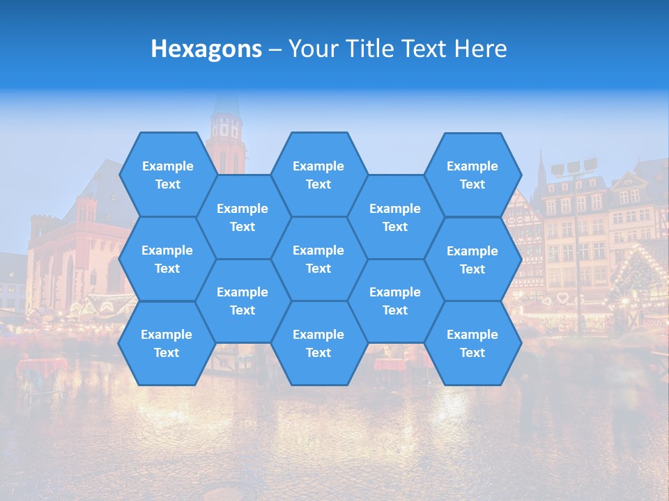 Sale People December PowerPoint Template