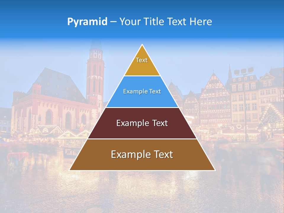 Sale People December PowerPoint Template