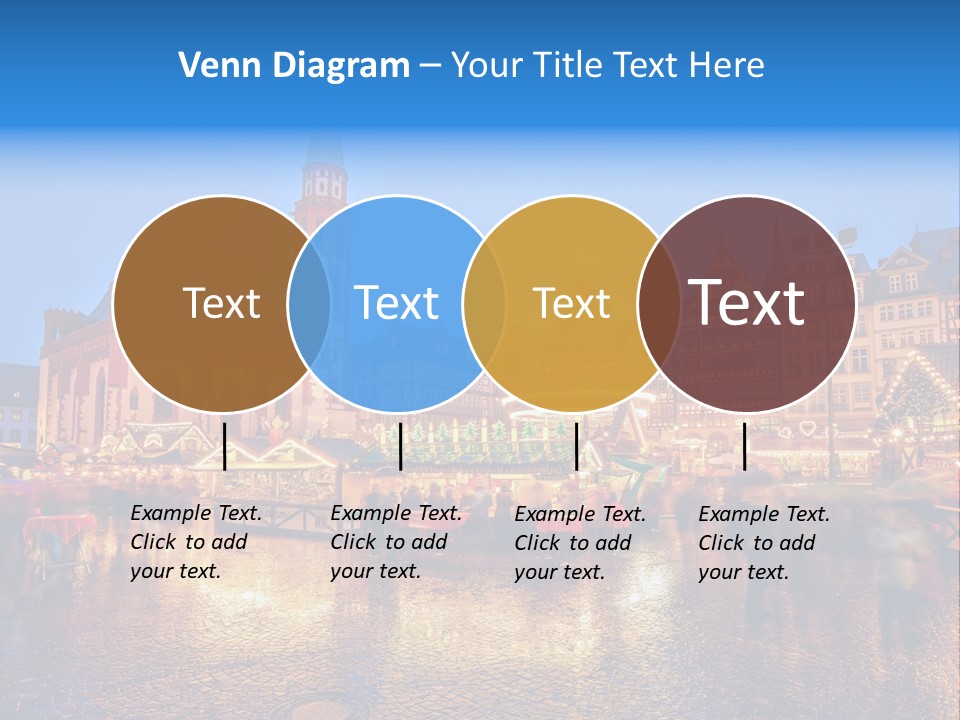 Sale People December PowerPoint Template