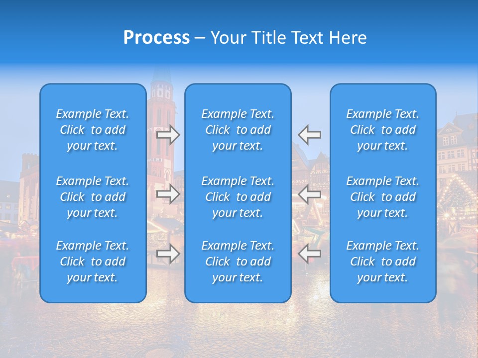 Sale People December PowerPoint Template