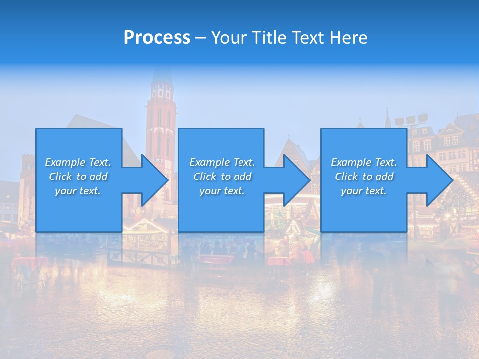 Sale People December PowerPoint Template