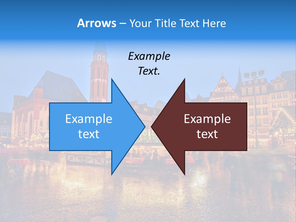 Sale People December PowerPoint Template