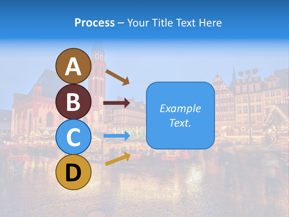 Sale People December PowerPoint Template