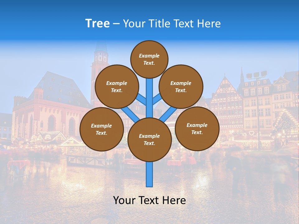 Sale People December PowerPoint Template