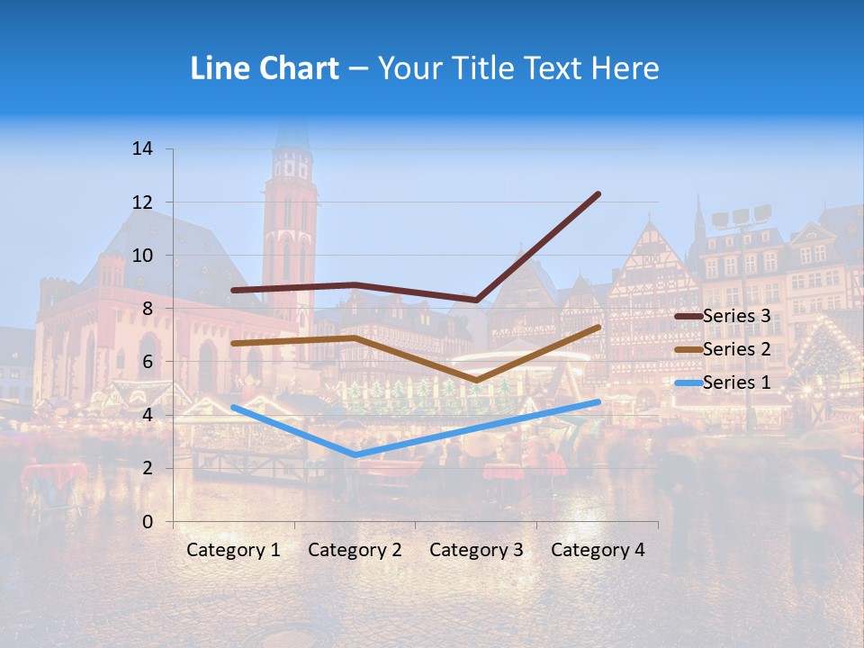 Sale People December PowerPoint Template