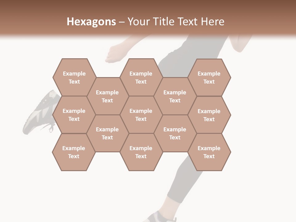 Healthy Portrait Stretching PowerPoint Template