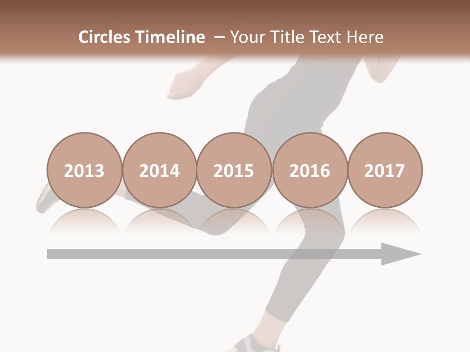 Healthy Portrait Stretching PowerPoint Template